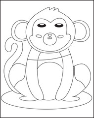 Zoo Animals Drawing Beautiful Art For Kids.