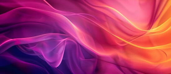 Obraz premium Abstract Gradient Background with Smooth Curves and Vibrant Colors