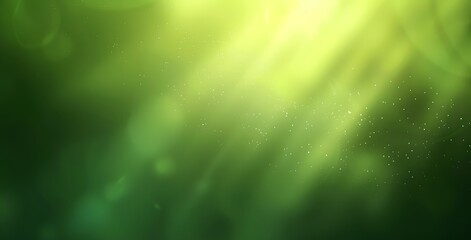 Abstract Green Gradient Background With Blurred Texture