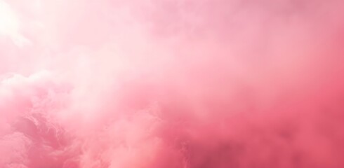 Fototapeta premium Dreamy Pink Pastel Gradient Background