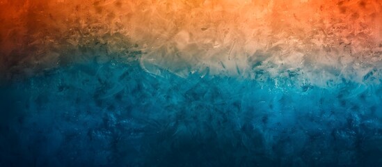 Naklejka premium Abstract Orange Blue Gradient Texture Background