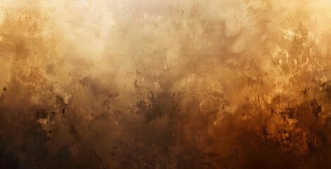 Abstract Brown Gold Ombre Gradient Background