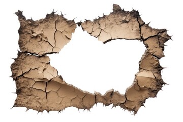 Backgrounds shape paper hole.