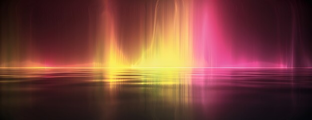 Abstract Aurora Borealis Gradient Background