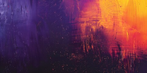 Fototapeta premium Abstract Purple And Orange Gradient Background