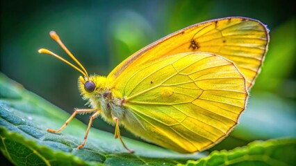Brimstone Butterfly Moth Insect Pretty Dainty Yellow Wings Closeup Detailed Macro Photography