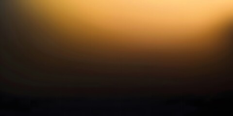 Fototapeta premium Grainy Golden Gradient Background Texture