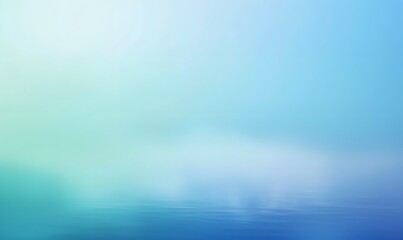 Abstract Blue and Green Gradient Background