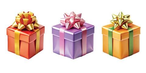 An elegant gift box wrapped with ribbon