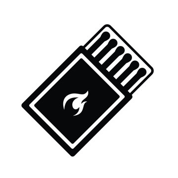 recommend clip art: Matchbox flat vector icon and symbol design