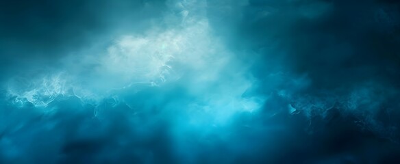 Obraz premium Abstract Blue Gradient Background - Minimalist Style