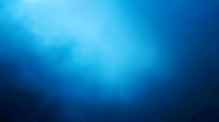 Blurred Blue Gradient Background - Minimalist Design