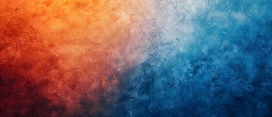 Abstract Blue Orange Red Gradient Texture Background