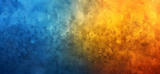 Obraz premium Abstract Blue Orange Yellow Gradient Texture Background