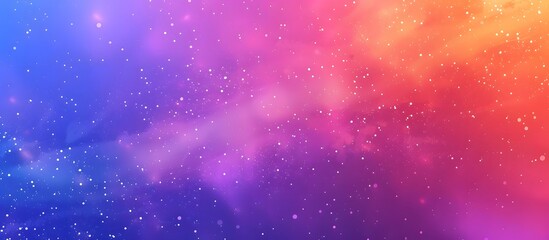 Abstract Grainy Gradient Background - Blue, Purple, Orange