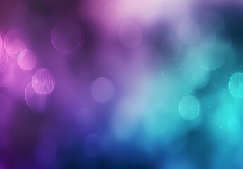 Abstract Blurred Background with Purple and Blue-Green Gradient