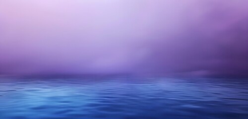 Obraz premium Minimalist Blurred Purple and Blue Gradient Background