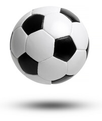 Fototapeta premium Soccer ball isolated on a white background