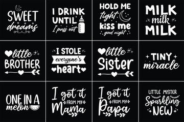 Baby SVG Bundle Design