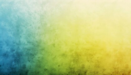 Obraz premium Abstract Blue Green Yellow Gradient Texture Background