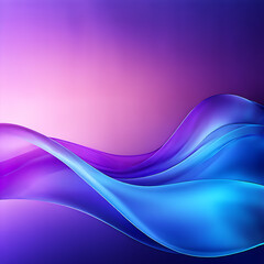 abstract background with a purple and blue gradient, soft blurred light waves, smooth lines and curves, futuristic style, high resolution, high quality, sharp focus, blur effect, depth of field
