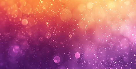 Abstract Gradient Background with Bokeh and Glitter