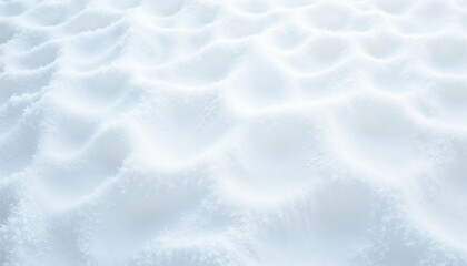 Obraz premium Snow texture for design and background usage in soft white tones