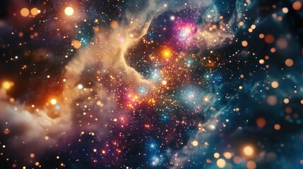 Fototapeta premium Cosmic Starry Space