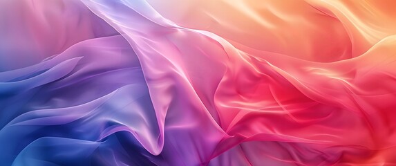 Fototapeta premium Abstract Colorful Gradient Waves Background
