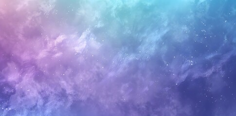 Abstract Pastel Purple, Blue, and Green Gradient Background