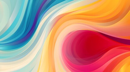 Abstract Swirl Gradient Background Design