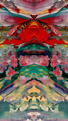 abstract background wallpaper. Modern motif visual art. Mixtures of oil paint. Trendy hand painting canvas. Wall decor and Wall art prints Idea. 3D Texture. Art object	