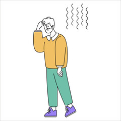 Businessman. Flat Vector Illustration