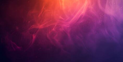 Fototapeta premium Abstract Smoke Background with Red Purple and Orange Gradient