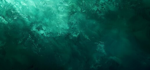 Obraz premium Dark Green Gradient Background with Shiny Texture