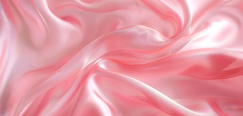 Elegant Light Pink Fabric Background with Soft Edges