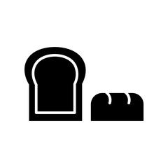 bread glyph icon