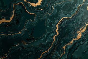 High resolution. Luxurious abstract fluid art painting, paint mix, glowing gold veins. Soft and dreamy design.