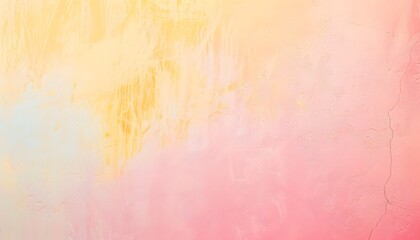 Pink and Yellow Gradient Wall Texture