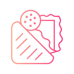 bread gradient icon