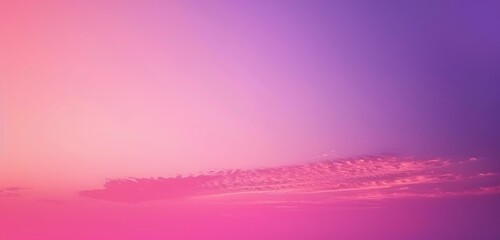 Purple To Pink Gradient Sky Background