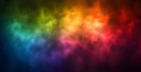Obraz premium Abstract Rainbow Gradient Blurred Background