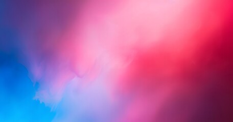 Abstract Blurred Gradient Background - Red, Pink & Blue