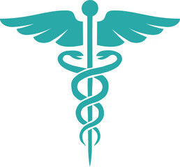 caduceus medical icon