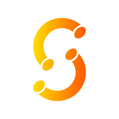 macaroni gradient icon