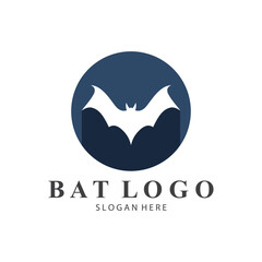 bat logo open wing bat logo simple design