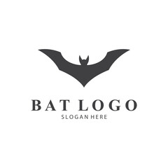 bat logo open wing bat logo simple design