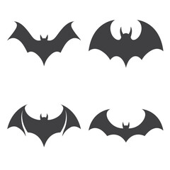 bat logo open wing bat logo simple design