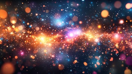 Fototapeta premium Starry Space Filled with Stars