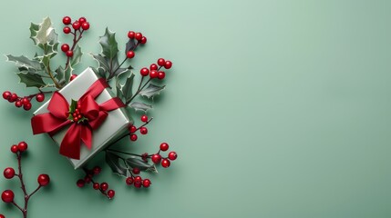 Merry Christmas and Happy New Year banner